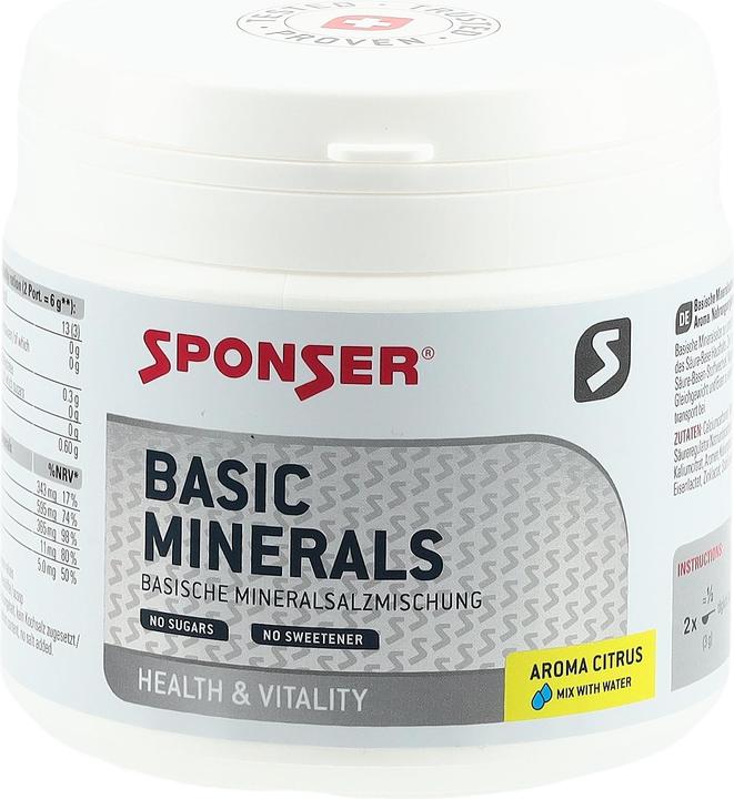 Actual product image Sponser Basic Minerals Powder Citrus (1 Piece, Powder, 400 g)