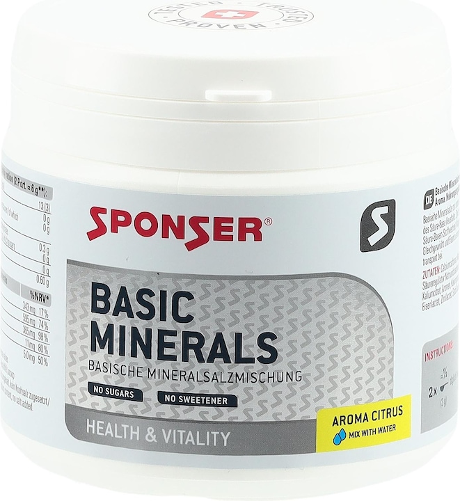 Immagine prodotto Sponser Minerali di base in polvere di agrumi (1 Pezzo/i, Polvere, 400 g)