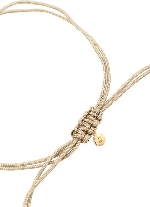 Immagine prodotto Elli Geo (16 cm, Argento 925 placcato oro, Nylon, Nessuna pietra)