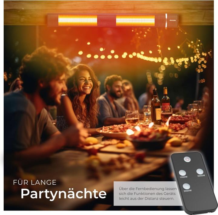 Produktbild tectake Infrarotheizstrahler (3000 W)