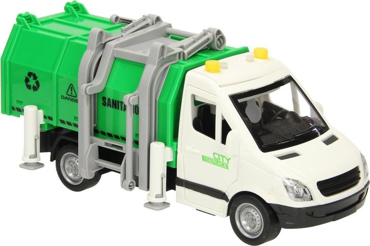 Productafbeelding Recyclingwagen met licht en geluid