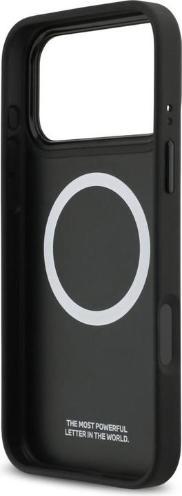 Actual product image BMW Etui M Shape Logo MagSafe do iPhone 17 Pro Max czarny (Apple iPhone 17 Pro Max)
