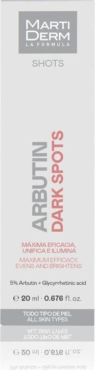 Actual product image Martiderm Arbutin Dark Spots Serum (20 ml)