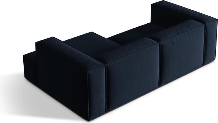 Image du produit Micadoni Canapé D'Angle Droit Modulaire, "Nuria", 3 Places, 147x252x72 Fabriqué en Europe (Canapé d'angle, Canapé modulaire)