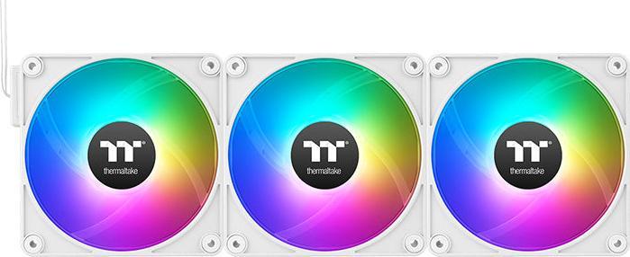 Image du produit Thermaltake TT CT140 EX Rev ARGB Sync PC Cooling Fan 3 Pack Blanc (140 mm, 3 x)