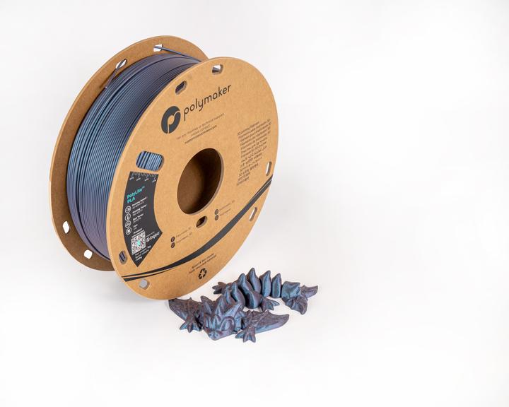 Actual product image Polymaker PolyLite PLA Starlight (PLA, 1.75 mm, 1000 g, Multicoloured)