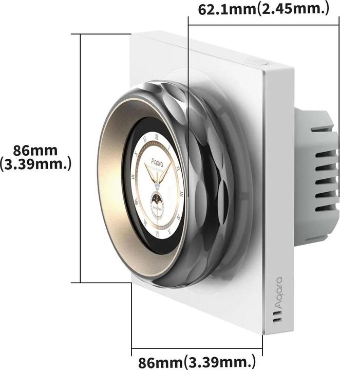 Actual product image Aqara Touchscreen Dial V1