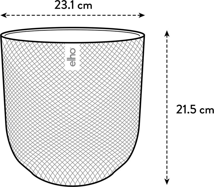 Actual product image Elho Jazz Round (23 cm)