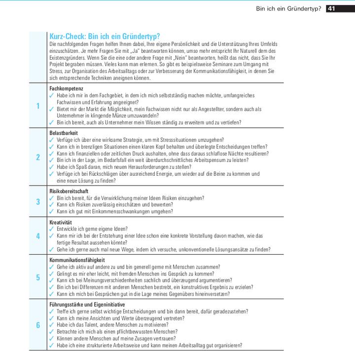 Produktbild Existenzgründung (Deutsch, Thomas Hammer, 2024)