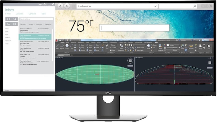 Dell UltraSharp U3818DW (3840 x 1600 pixels, 37.50")