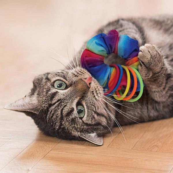 Immagine prodotto KONG Cat Active Scrunchie (Gatto di peluche)