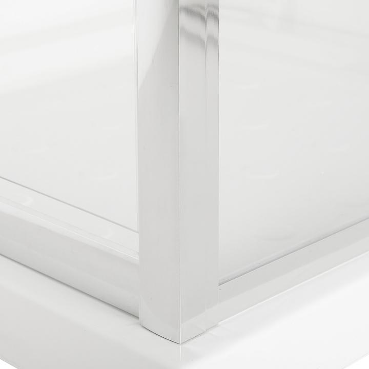 Immagine prodotto Beliani Cabina doccia in vetro temperato 70 x 70 x 185 cm argento DARLI (70 cm, 70 cm, 185 cm)