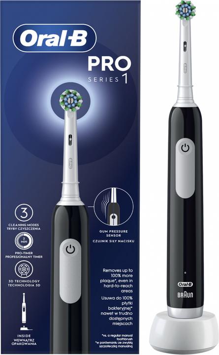 Image du produit Oral-B D305.513.3 Pro Series 1 Cross Action Noir