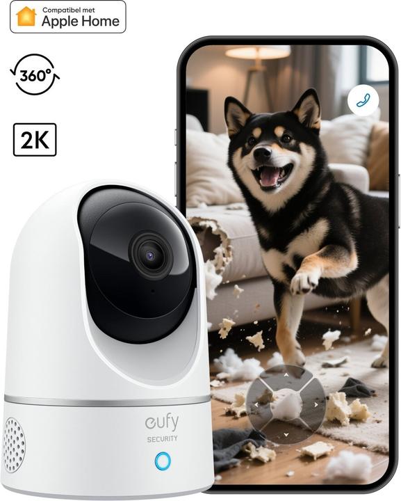 Image du produit eufy Caméra de sécurité 2K (2160 x 1440 pixels)