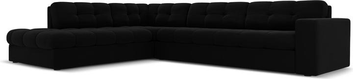 Immagine prodotto CXL by Christian Lacroix Divano angolare sinistro in velluto, "Yohan", 5 posti, 236x199x72 Realizzato in Europa (Divano ad angolo)