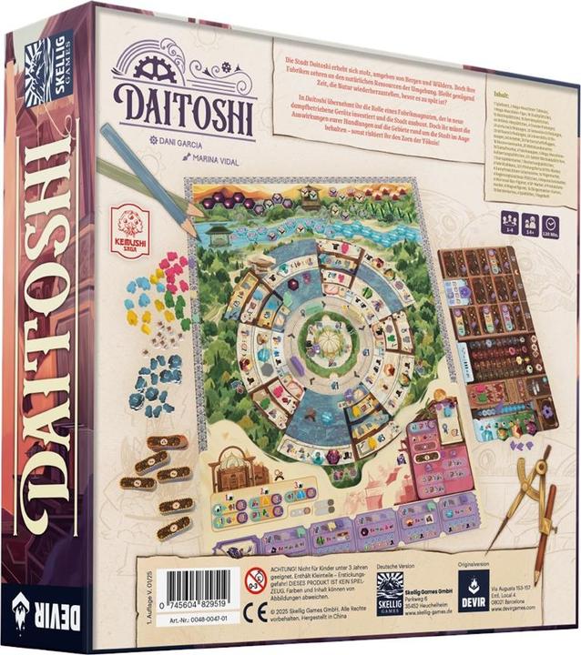 Produktbild Skellig Games Daitoshi (Deutsch, 1 - 4 Spieler)