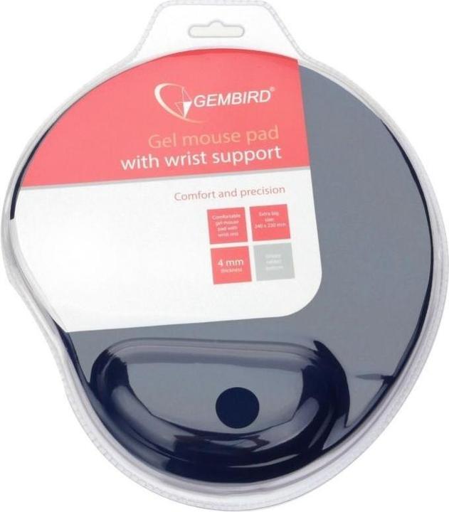 Immagine prodotto Gembird MP-GEL-B Tappetino per mouse in gel con