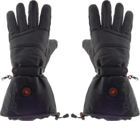 Glovii ogrzewane skórzane rękawice rozm. XL (XL)