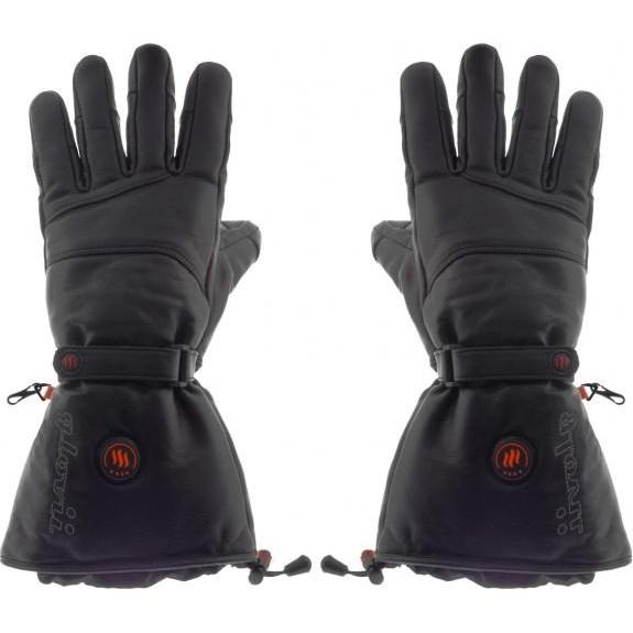 Glovii, Herren, Handschuhe, ogrzewane skórzane rękawice rozm. XL, Schwarz, (XL)