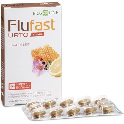 Bios Line Apix Propoli Flufast Urto 3 Days 12 Tablets (Körperlotion)