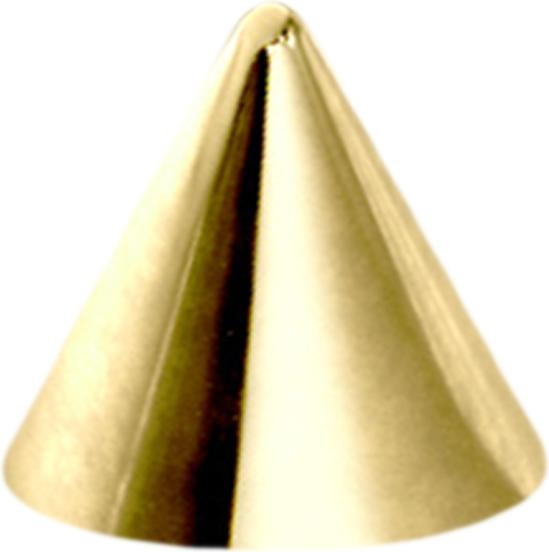 Immagine prodotto Star Piercing Micro Cono placcato oro (Acciaio chirurgico 316L)