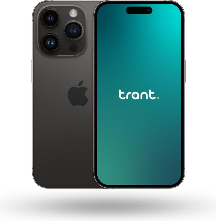 Produktbild Trant.ch iPhone 14 Pro (256 GB, Space Black, 6.10", 48 Mpx, SIM + eSIM, C / Gut)