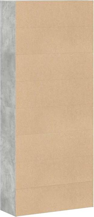 Image du produit VidaXL Bücherregal Bücherschrank Standregal Raumteiler Betongrau Holzwerkstoff (80 x 30 x 189 cm)