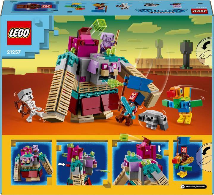 Immagine prodotto LEGO 21257 La resa dei conti con il Divoratore (21257, LEGO Minecraft)