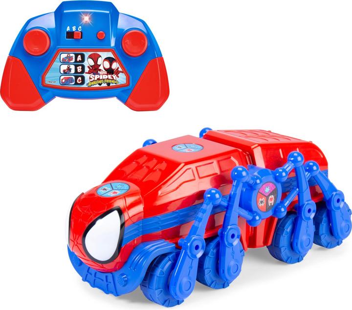 Actual product image Dickie RC Spidey Team Vehicle 1:50