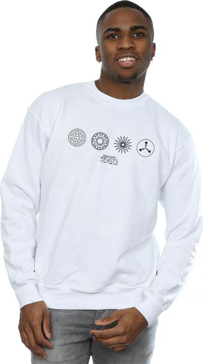 Produktbild Fantastic Beasts Circular Icons Sweatshirt (M)