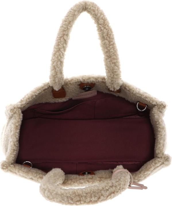 Immagine prodotto Coccinelle Never Without Bag Eco Shearling Grained Leather Shoulder Bag