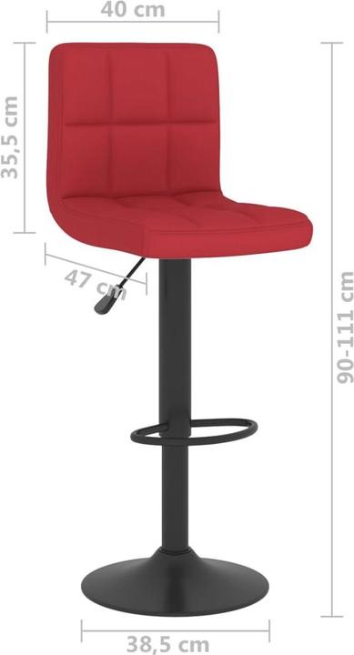 Produktbild VidaXL Barhocker