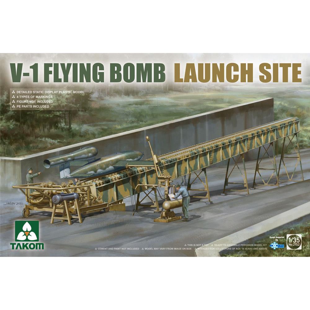 Takom V-1 Flying Bomb Launch Site