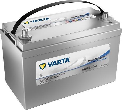 Produktbild Varta LAD115 Professional DC AGM Batterie (12 V, 115 Ah)