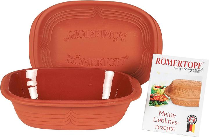 Produktbild Römertopf Dampfgar-Bräter 'Modern Look 6P' mit Kochbuch