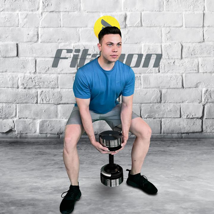 Image du produit Fitagon Haltère court réglable Pro (1 x 3 kg - 32 kg)