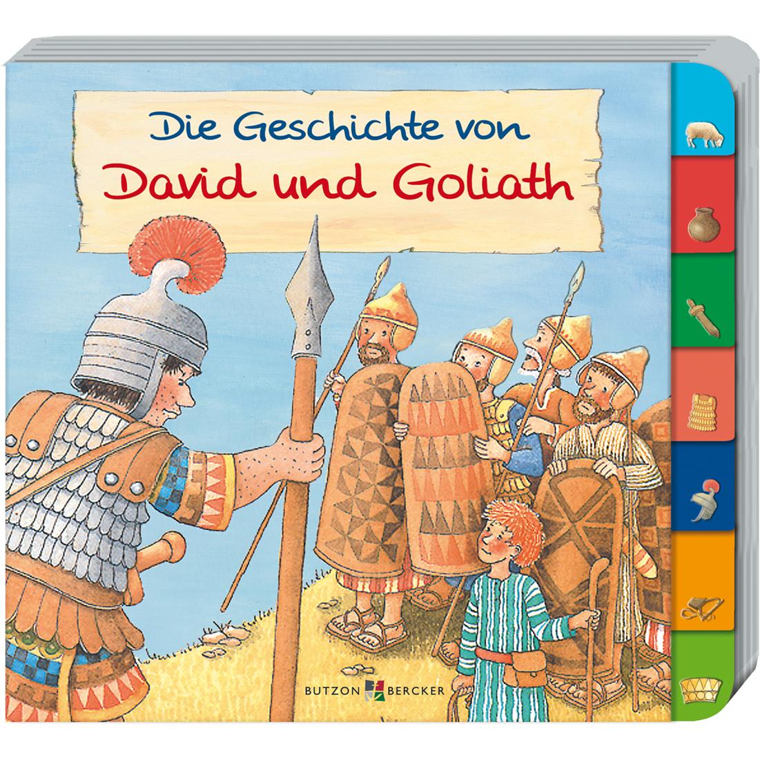 Die Geschichte von David und Goliath, Kinderbücher von Constance Droop, Vera Lörks