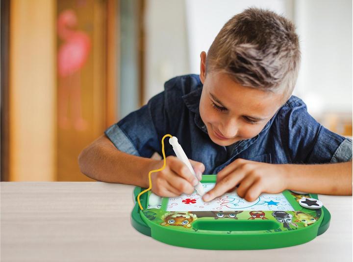 Produktbild Lexibook Tierfamilie Magnetische Multicolor Zeichentafel mit Zubehör A5 Format