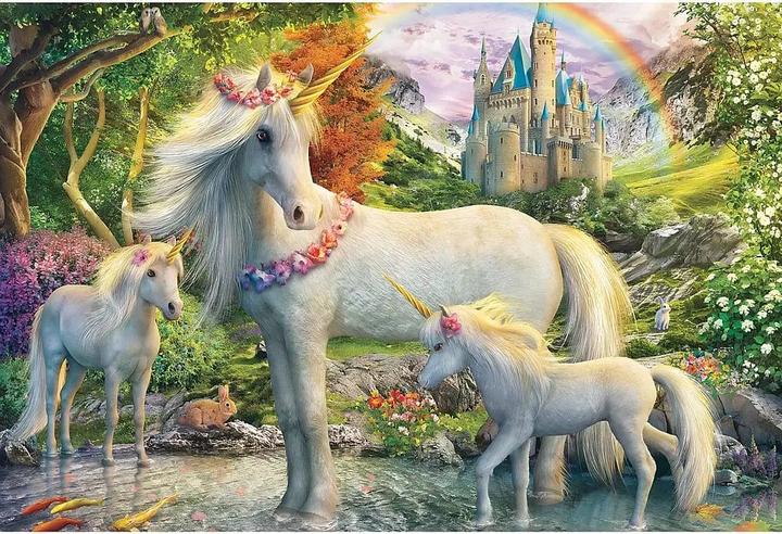 Produktbild Schmidt Spiele Einhornstute mit zwei Fohlen 200 Teile (200 Teile)