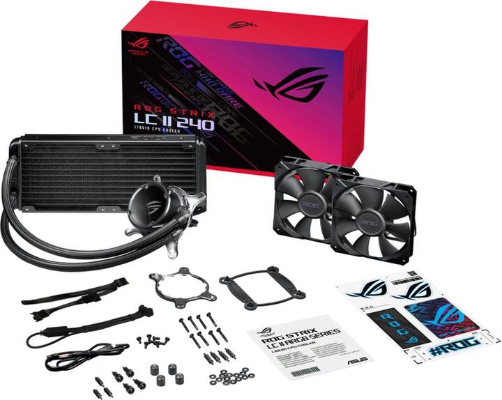Actual product image ASUS ROG STRIX LC II 240
