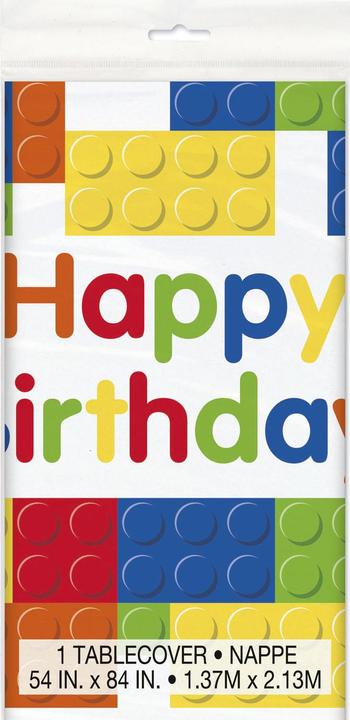 Image du produit Unique Party Nappe Building Blocks (10 x 214 cm)