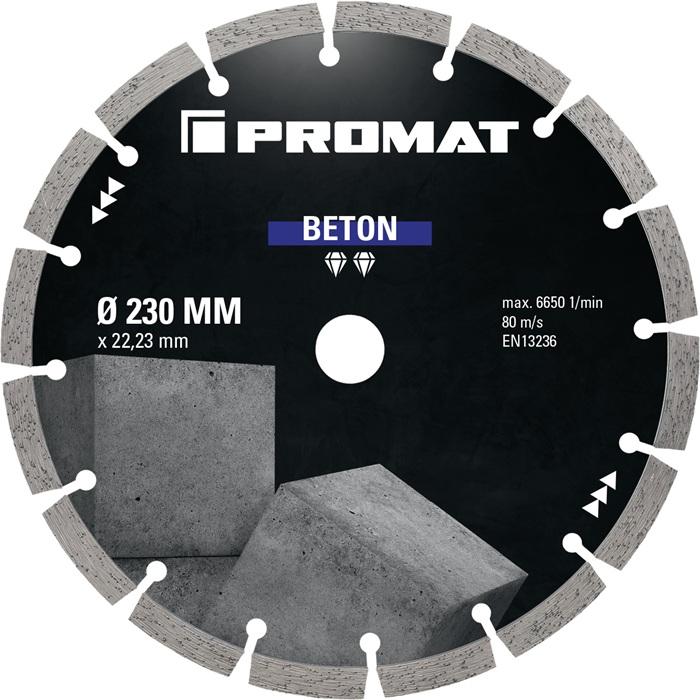 Promat, Sägeblatt, Diamanttrennscheibe UNIVERSAL BETON