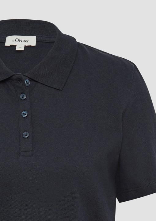 Produktbild S.Oliver Polo-Shirt Piqué-Poloshirt aus Baumwollmix (34)