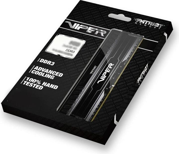 Produktbild Patriot Viper 3 Series Black Mamba Edition (2 x 4GB, 1600 MHz, DDR3-RAM, DIMM)