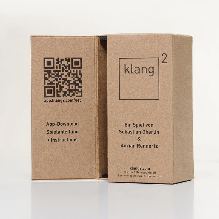 Produktbild Klang2 Akustisches Gedächtnisspiel, Classic-Edition, Zypressenholz (Deutsch, Englisch)