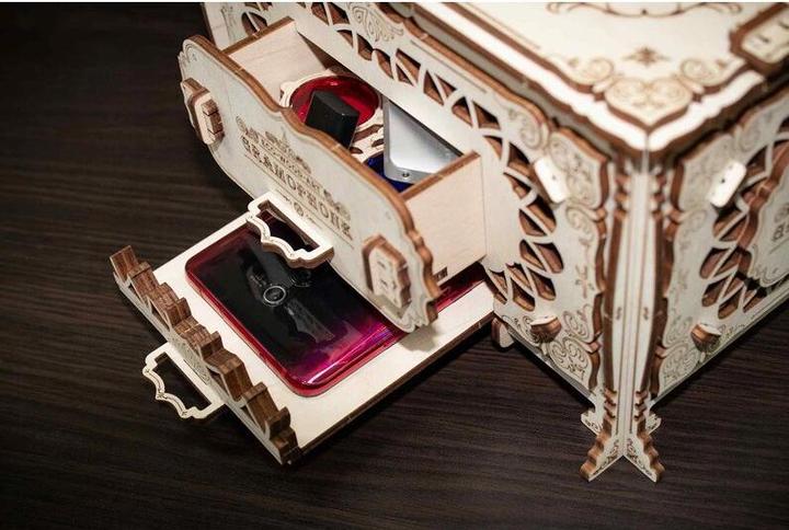 Image du produit Eco Wood Art Grammophone - Kit de construction en bois 3D