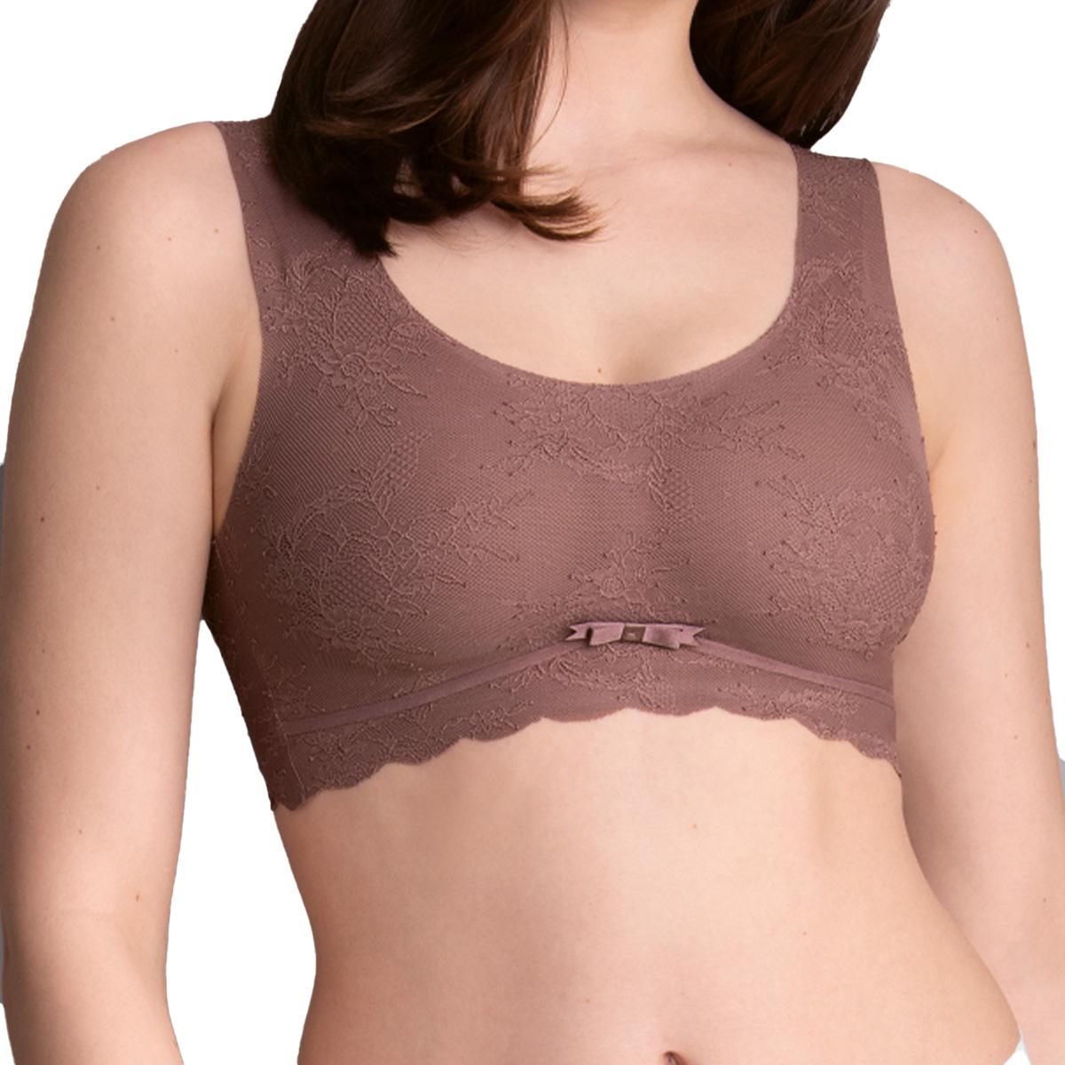 Thumbnail - Anita, BH, Essential Bralette, Braun, (L, Einzelpack)