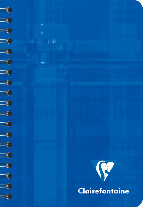 Actual product image Clairefontaine Spiral notebook (9 x 14 cm, Checked, Soft cover)