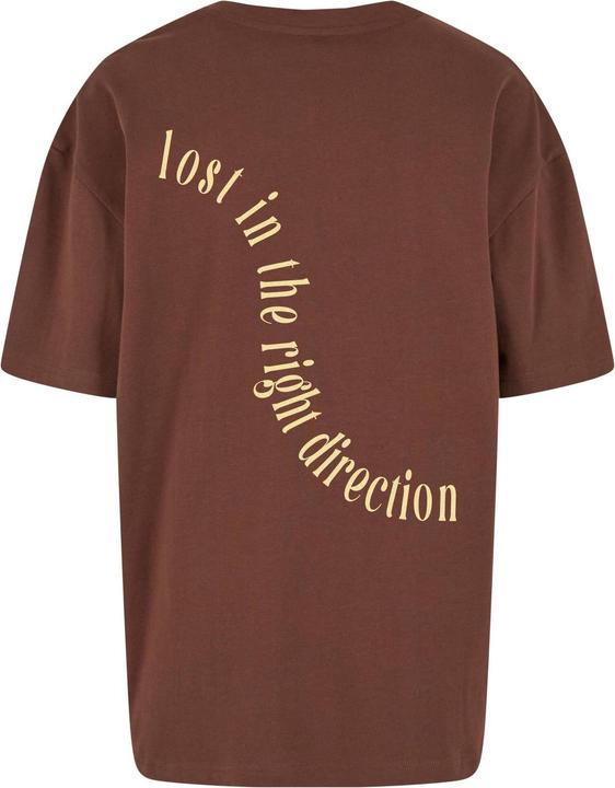 Immagine prodotto Lost Youth Oversized Tee - Right Direction chocolatebrown M (M)