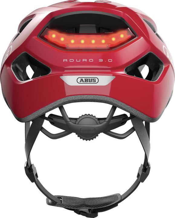 Produktbild Abus Aduro 3.0 LED blaze red M (52 - 58 cm)
